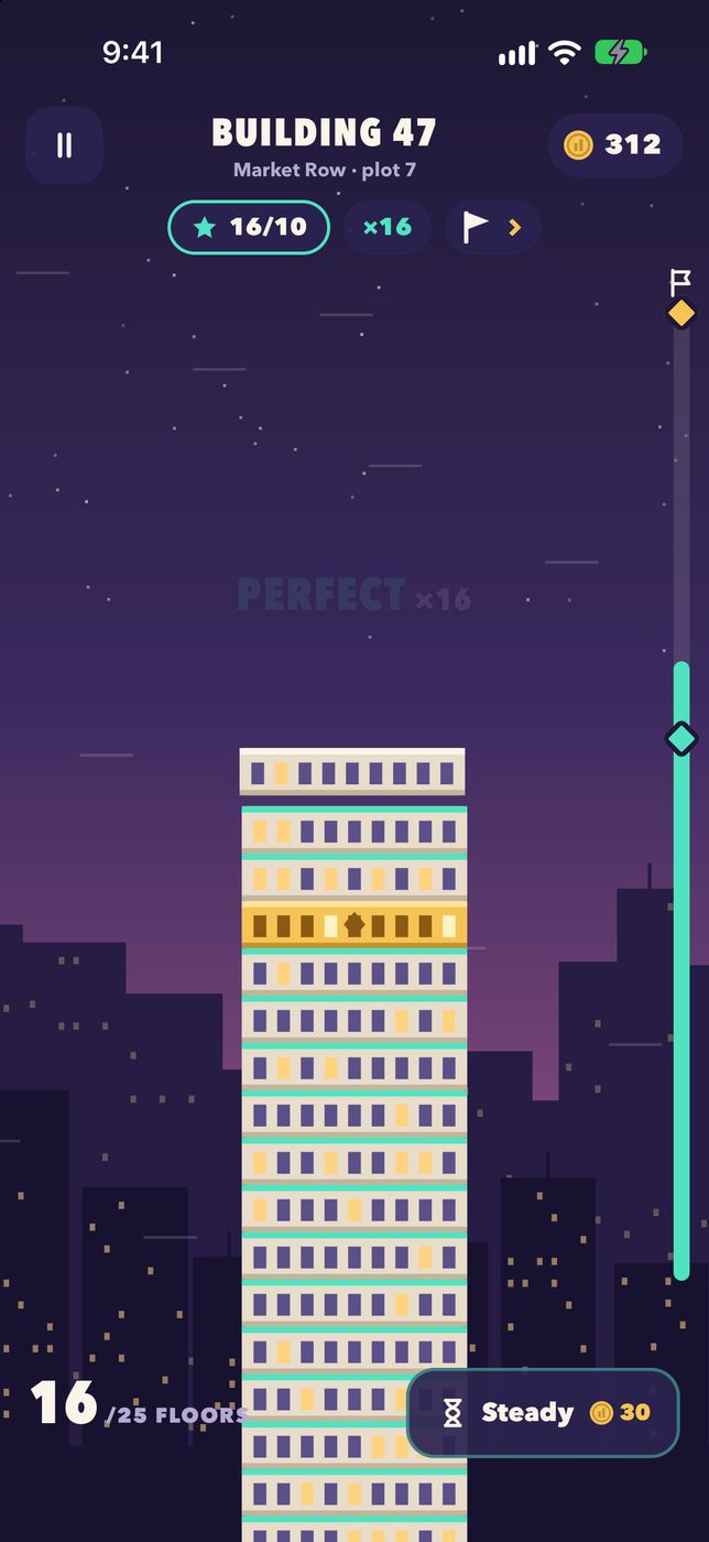 Building 47, perfect after perfect.