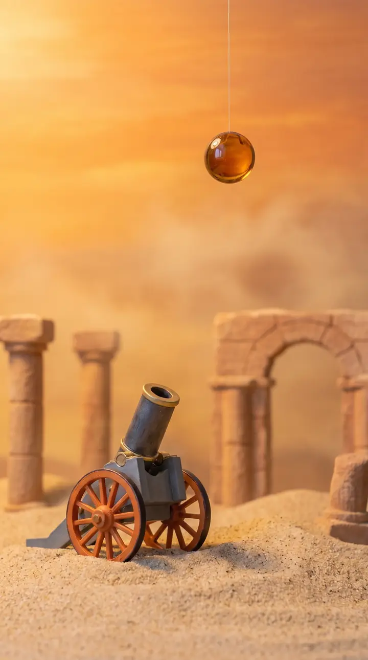 Desert Ruins world art