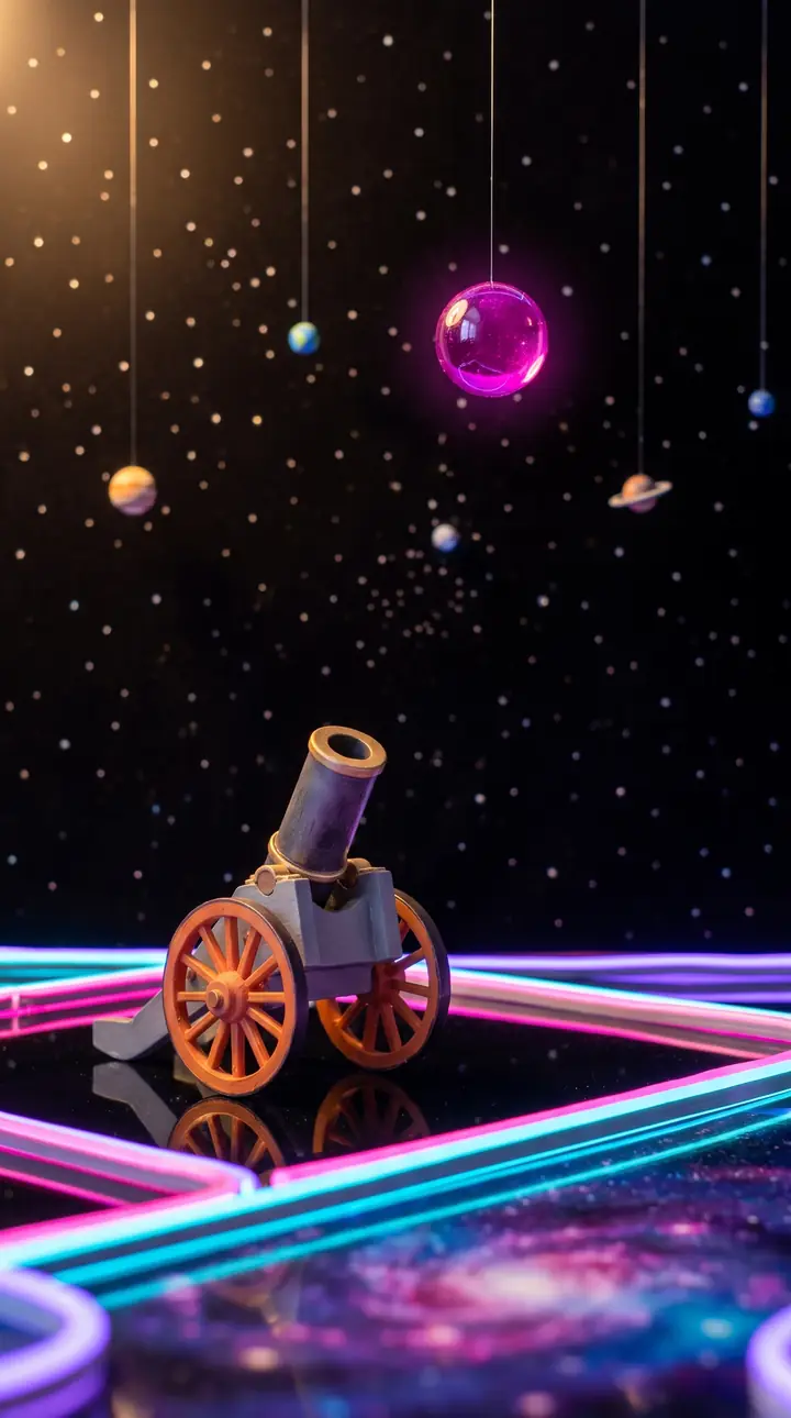 Neon Galaxy world art