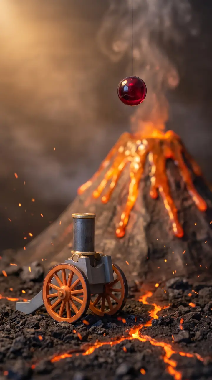 Volcanic Lands world art